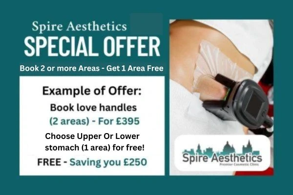 Fat Freezing Promotion Sunbury Common from Spire Aesthetics - Book Today!