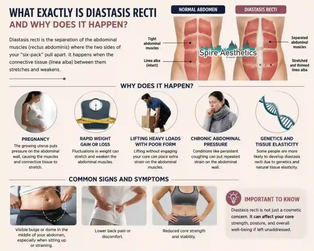 What Exactly Is Diastasis Recti and Why Does It Happen Sunbury Common?