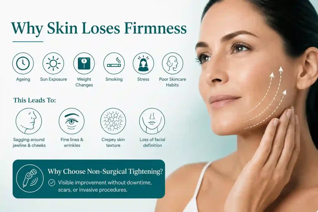 What Makes Skin Lose Firmness and Why Do People Seek Non-Surgical Tightening Sunbury Common?