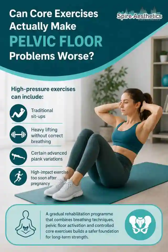 Can Strengthening Your Core Alone Actually Make Pelvic Floor Problems Worse Sunbury Common?